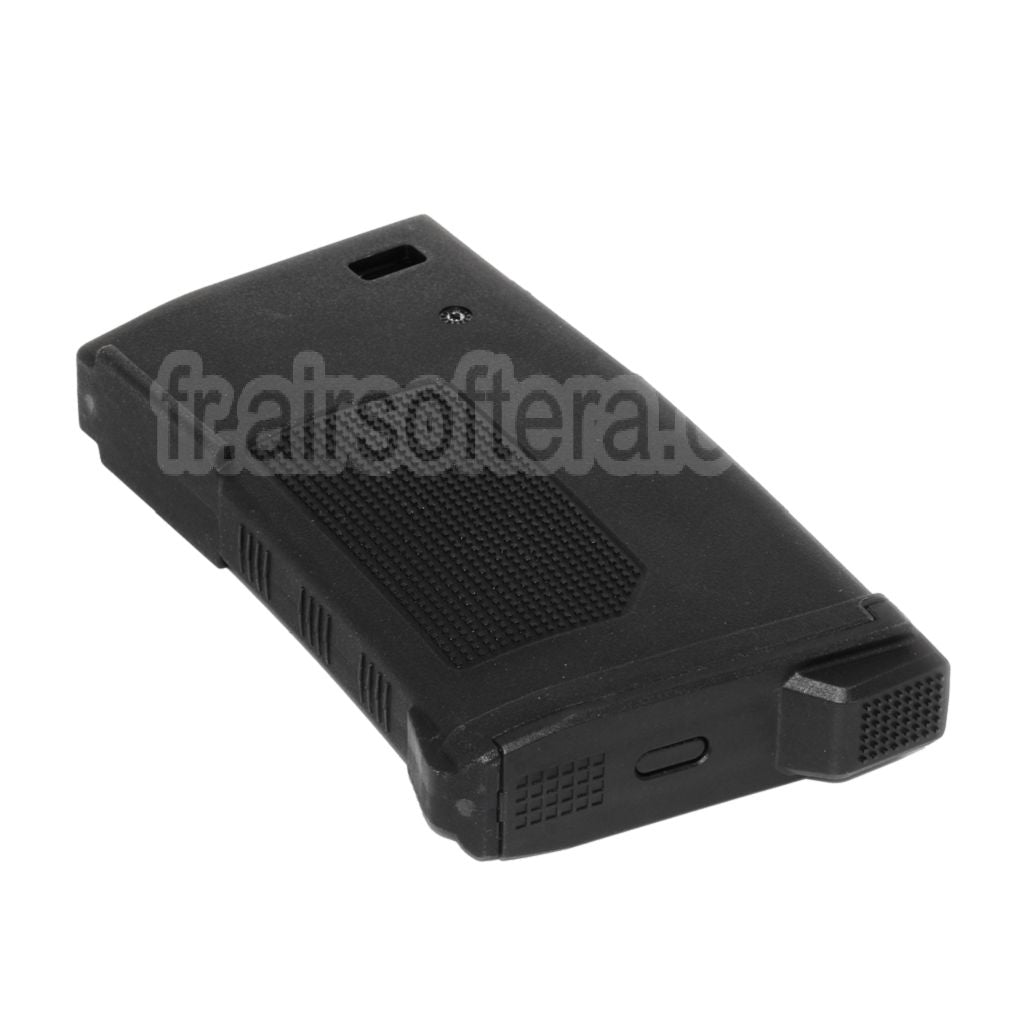 PTS 150 Billes EPM-LR Mid-Cap Enhanced Polymère Chargeur Convient pour A&amp;K G&amp;P SR25/XM110 Série AEG Fusil Airsoft Noir