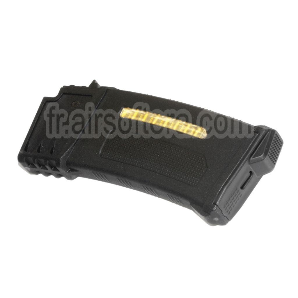 PTS 120 Billes EPM-G Mid-Cap Enhanced Polymère Chargeur Convient pour G36 Série AEG Fusil Airsoft Noir