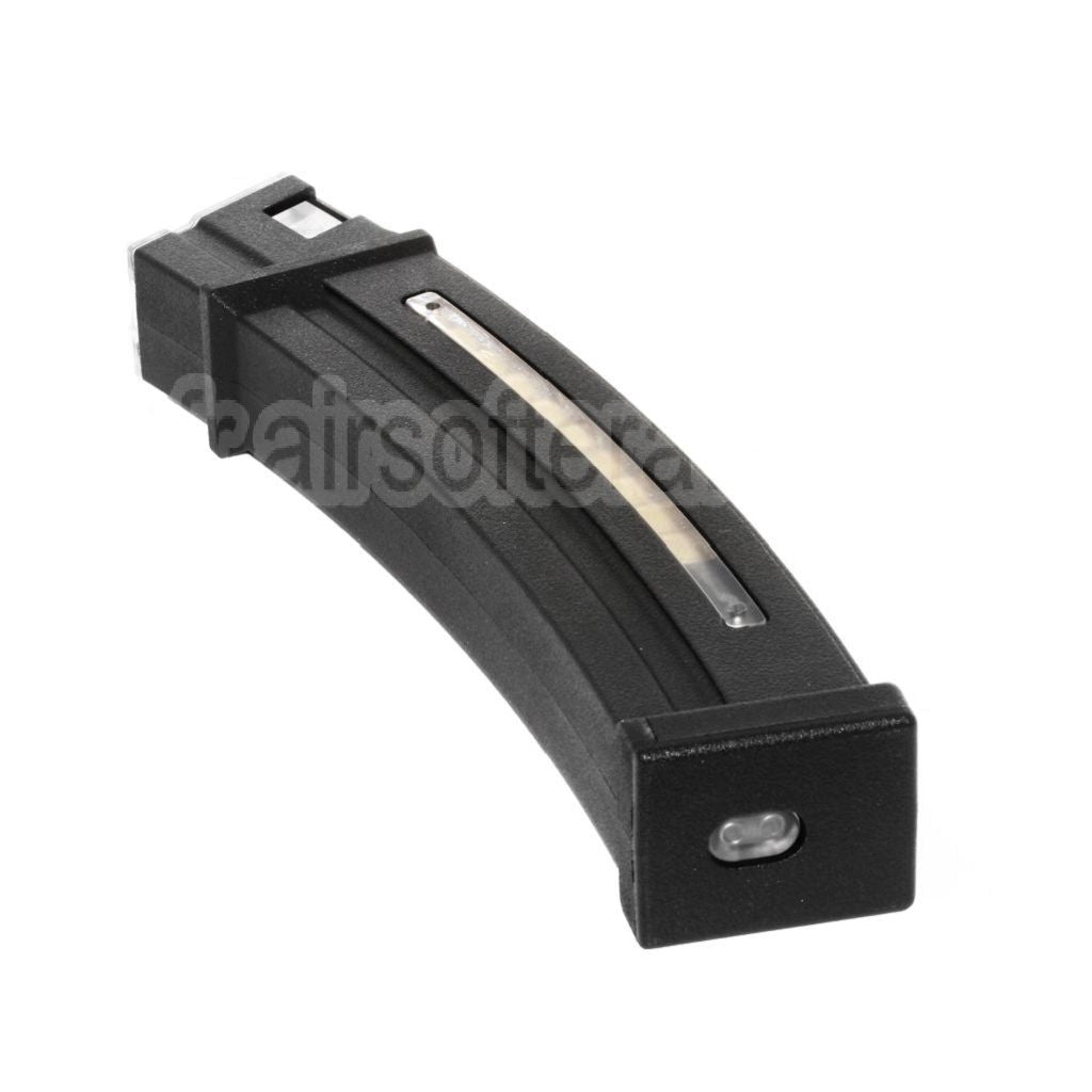 CYMA 130 Billes Mid-Cap Chargeur Convient pour Classic Army / CYMA / G&amp;P / Golden Eagle / JG / SRC / Tokyo Marui MP5 Série AEG Fusil Airsoft Noir