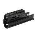 CYMA 155mm Aluminium Haut Bas RIS Rail de Garde-Main Convient pour D-Boys G&amp;P Classic Army E&amp;C AY CYMA AK Série AEG Fusil Airsoft Noir
