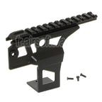 CYMA Optique Lunette Rail Montage Base Convient pour CYMA Classic Army ICS JG Tokyo Marui AK Série AEG Fusil Airsoft Noir