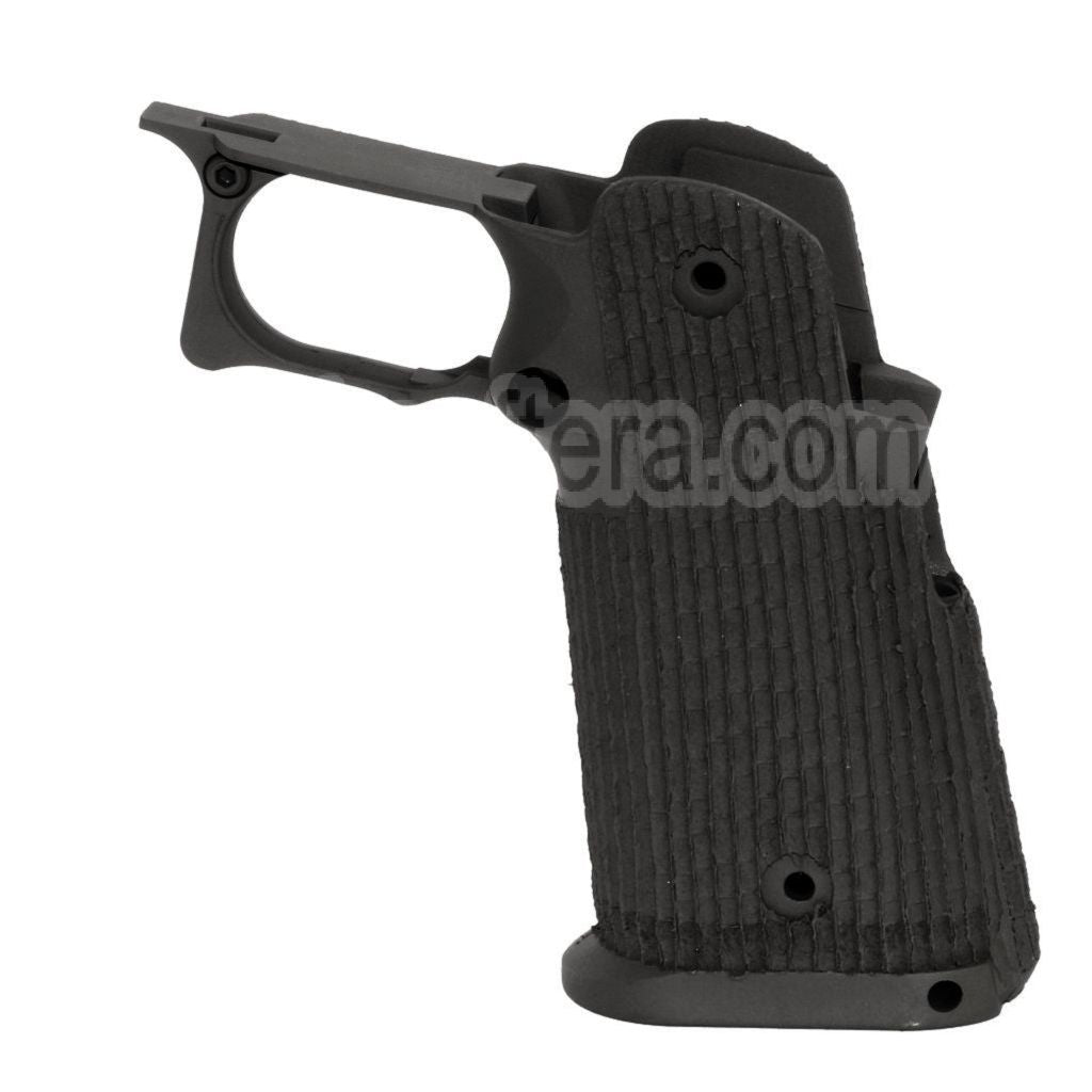 ARMY ARMAMENT Pointillé Pistolet Poignée Le Châssis Convient pour R501 Costa Carry Comp R601 TTI Combat Master EMG AW WE Tokyo Marui Hi-Capa Série GBB Pistolet Airsoft