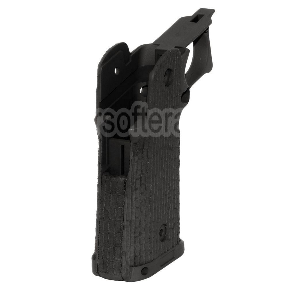 ARMY ARMAMENT Pointillé Pistolet Poignée Le Châssis Convient pour R501 Costa Carry Comp R601 TTI Combat Master EMG AW WE Tokyo Marui Hi-Capa Série GBB Pistolet Airsoft
