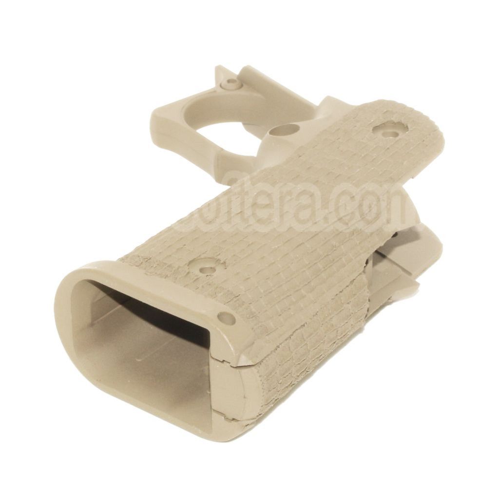 ARMY ARMAMENT Pointillé Pistolet Poignée Le Châssis Convient pour R501 Costa Carry Comp R601 TTI Combat Master EMG AW WE Tokyo Marui Hi-Capa Série GBB Pistolet Airsoft