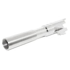 5KU 4.75 Pouces Comp-Ready Canon Extérieur Convient pour AW / WE / Tokyo Marui Hi-Capa 5.1 STI .38 SUPER Argent