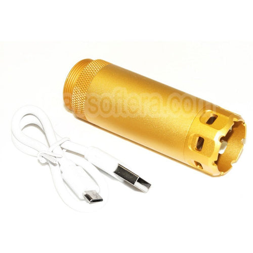 5KU Spitfire Traceur Convient pour WE (WE-TECH) Galaxy G-Série Pistolet (+25mm CW sens horaire fileté avec USB)