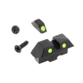 AirsoftEra Guidon Hausse Convient pour Tokyo Marui G17 Série GBB Pistolet Noir