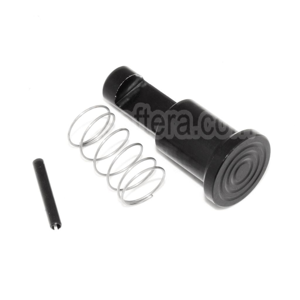 E&amp;C Assist de Culasse Button Convient pour E&amp;C Tokyo Marui M4 M16 Série AEG Fusil Airsoft Noir