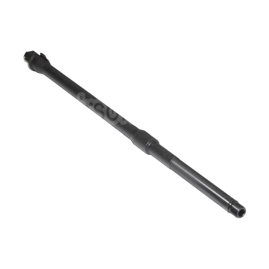 E&amp;C 19.5/20 Pouces Aluminium Canon Extérieur -14mm CCW sens antihoraire Convient pour M16VN M16A1 Série AEG Fusil Airsoft Noir