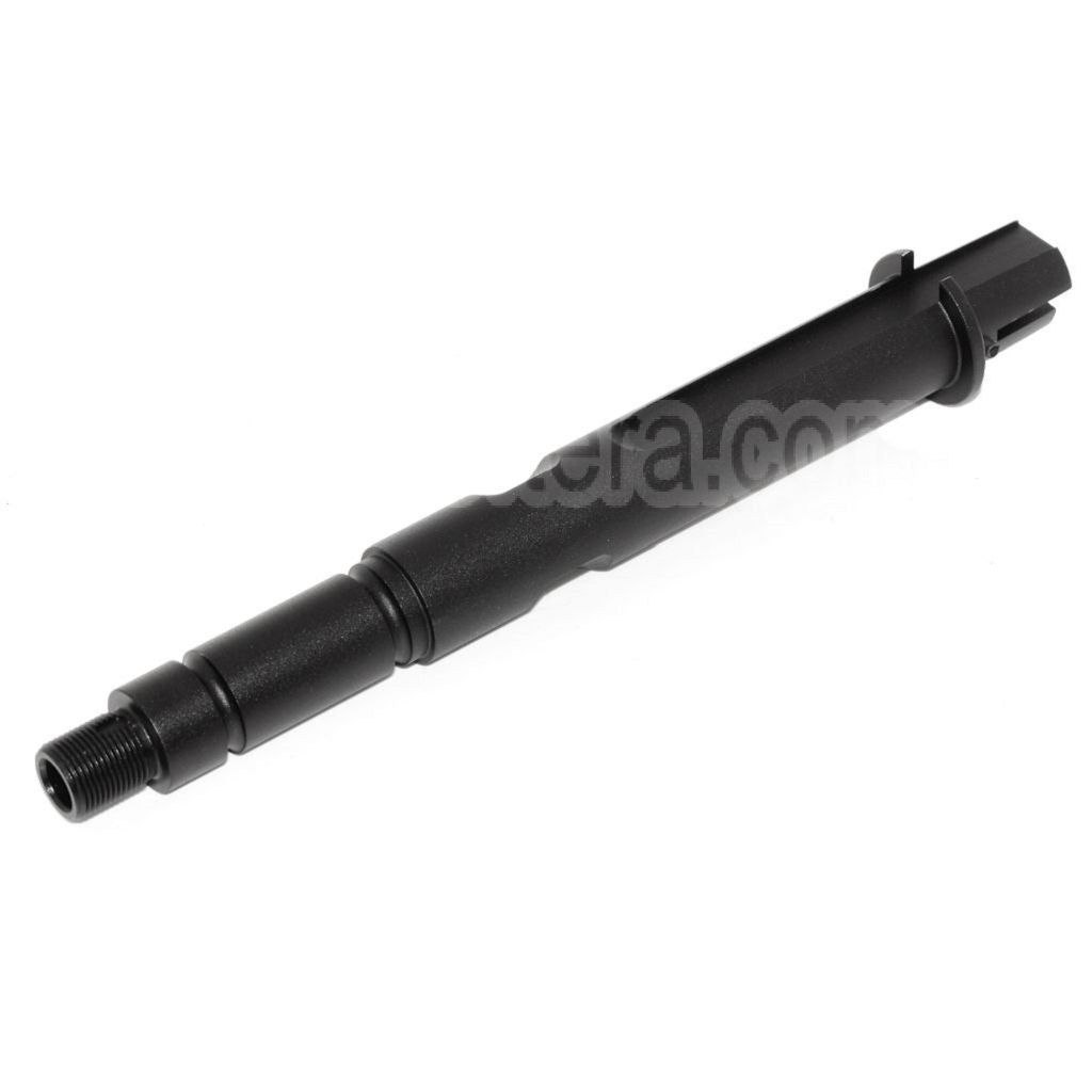 E&amp;C 7.75/8.5 Pouces Aluminium Canon Extérieur -14mm CCW sens antihoraire Convient pour E&amp;C 416 G-Style Série AEG Fusil Airsoft Noir