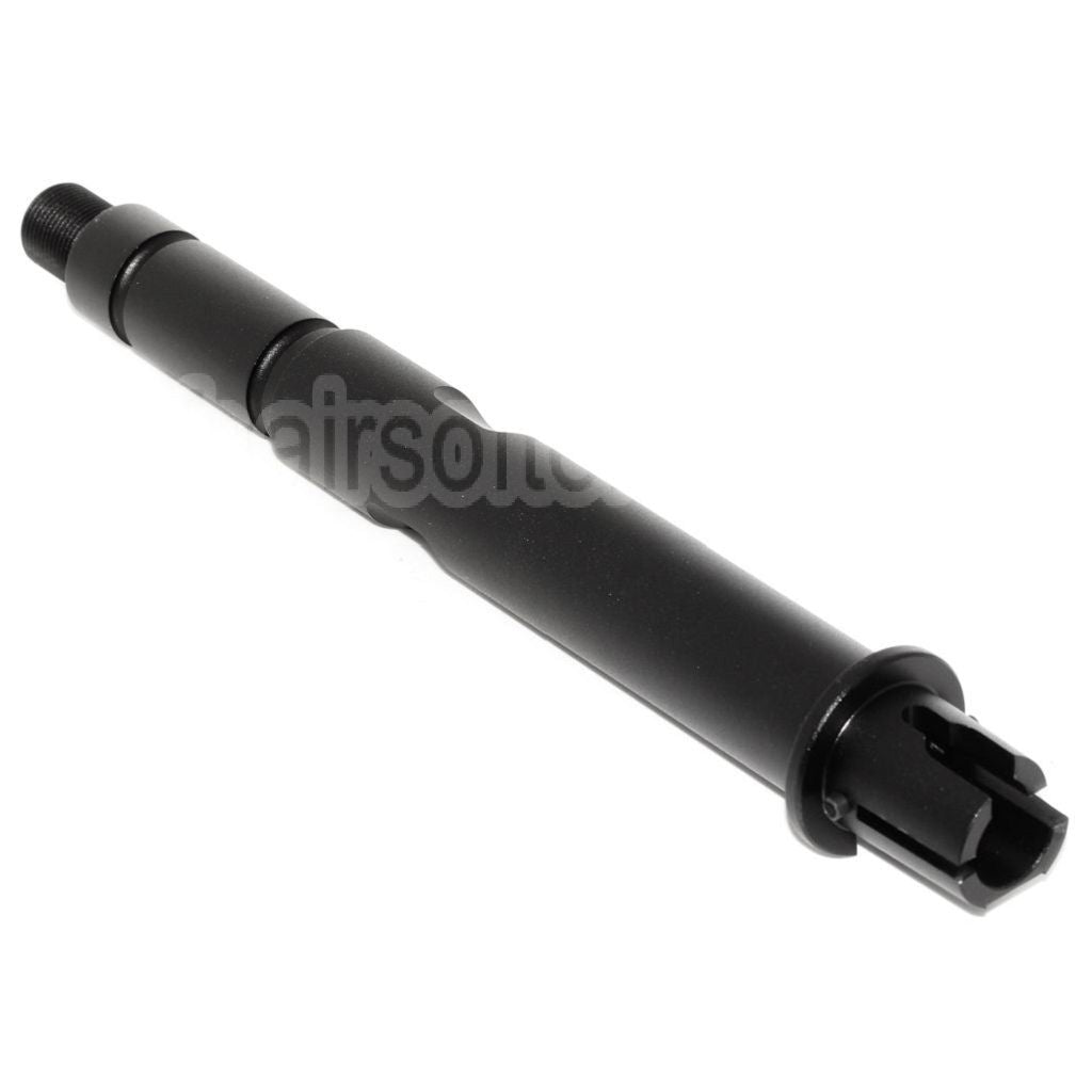 E&C 7.75/8.5 Pouces Aluminium Canon Extérieur -14mm CCW sens antihoraire Convient pour E&C 416 RAHG Série AEG Fusil Airsoft Noir