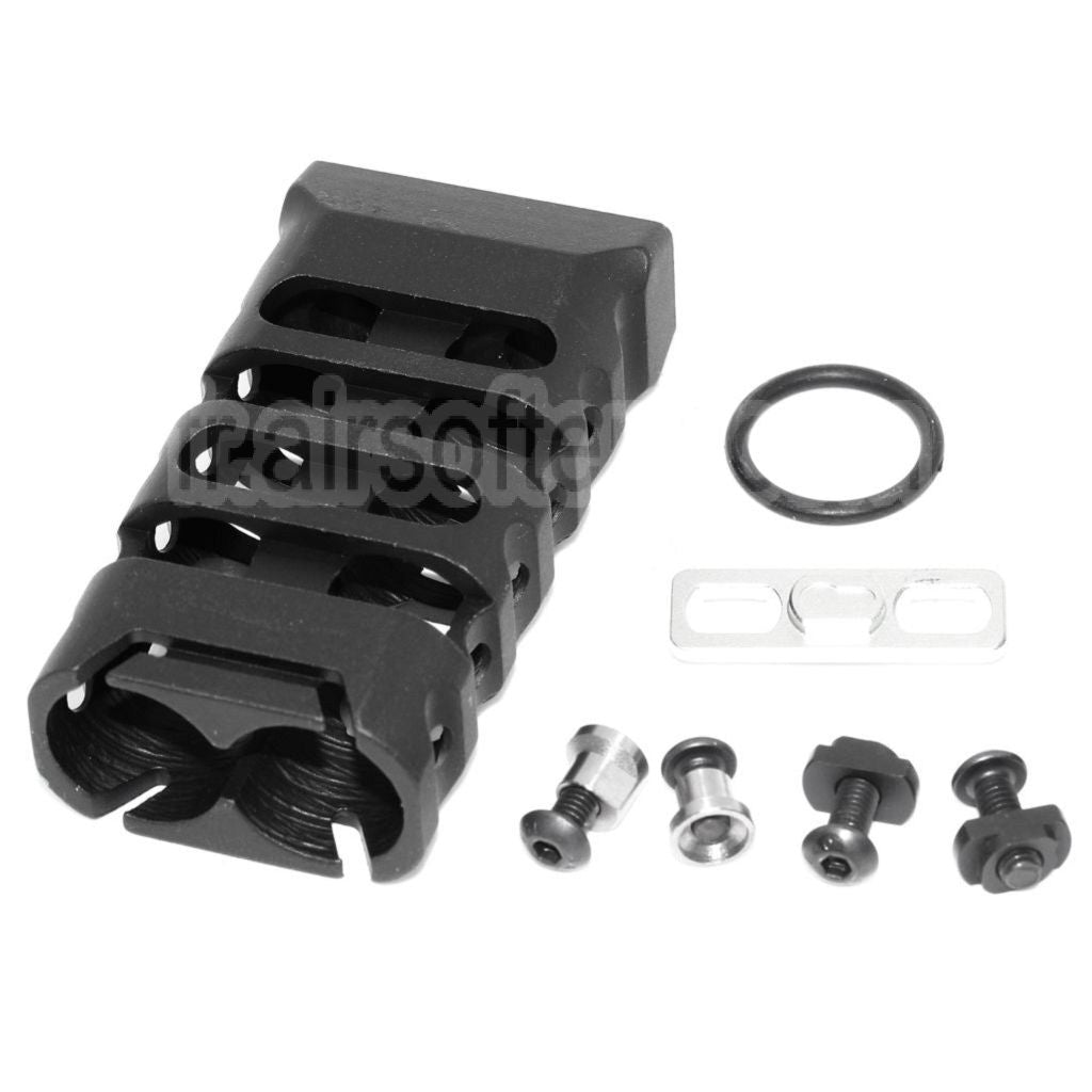 5KU CNC Aluminium KeyMod M-LOK Ultralight Poignée Verticale Type-1 Noir