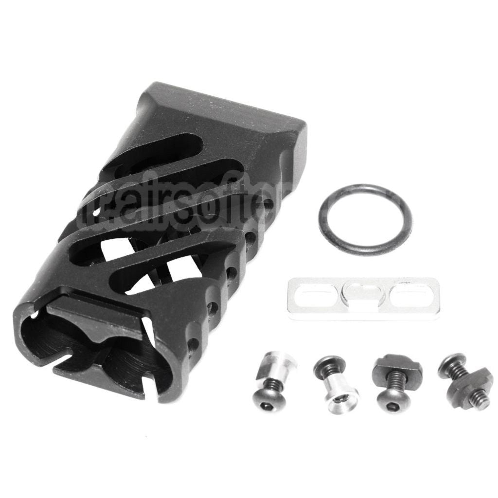 5KU CNC Aluminium KeyMod M-LOK Ultralight Poignée Verticale Type-1 Noir