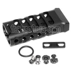 5KU CNC Aluminium KeyMod M-LOK Ultralight Poignée Verticale Type-2 Noir