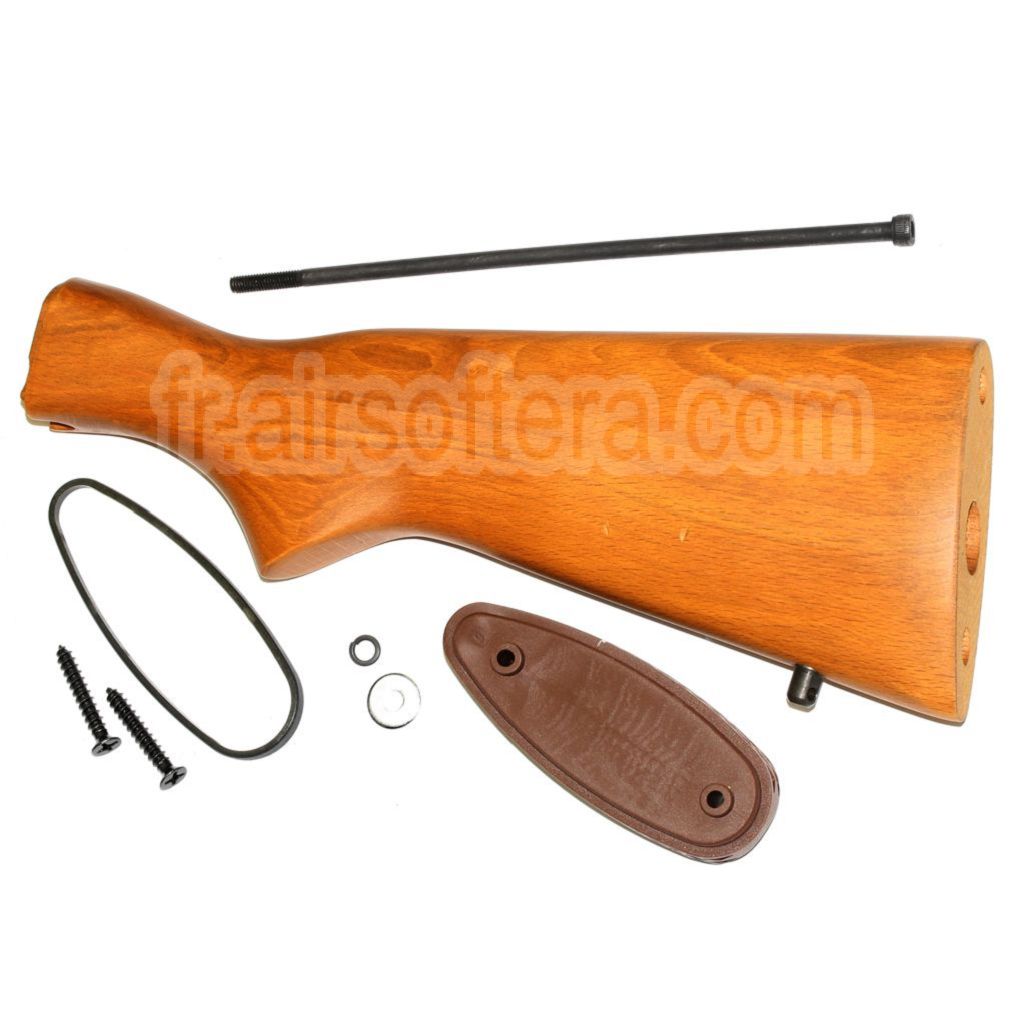 APS Bois véritable Butt Crosse Convient pour APS Classic Style MK2 MK-II MK3 MK-III CAM870 Gaz Shotgun Airsoft