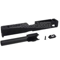 E&amp;C Métal Glissière Canon Set avec Hausse Convient pour E&amp;C G18C GBB Pistolet Airsoft Noir