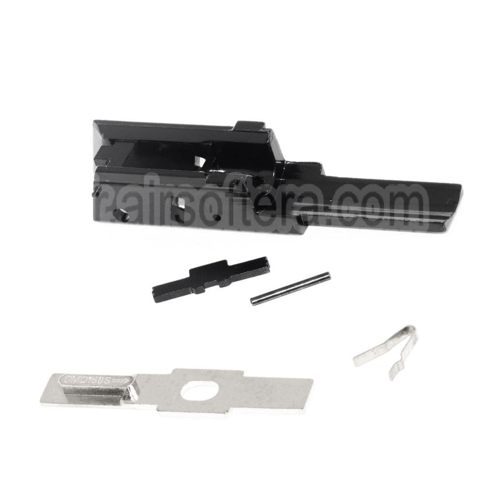 E&amp;C Cadre Rail Boîtier de Montage Convient pour E&amp;C Tokyo Marui G19X G19 Gen3 Gen5 Série GBB Pistolet Airsoft Noir