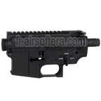 E&amp;C MUR Style Haut Bas Métal Boîtier avec 20mm Top Rail Convient pour E&amp;C Tokyo Marui QD V2 Vitesse Boîte M4 M16 Série AEG Fusil Airsoft Noir