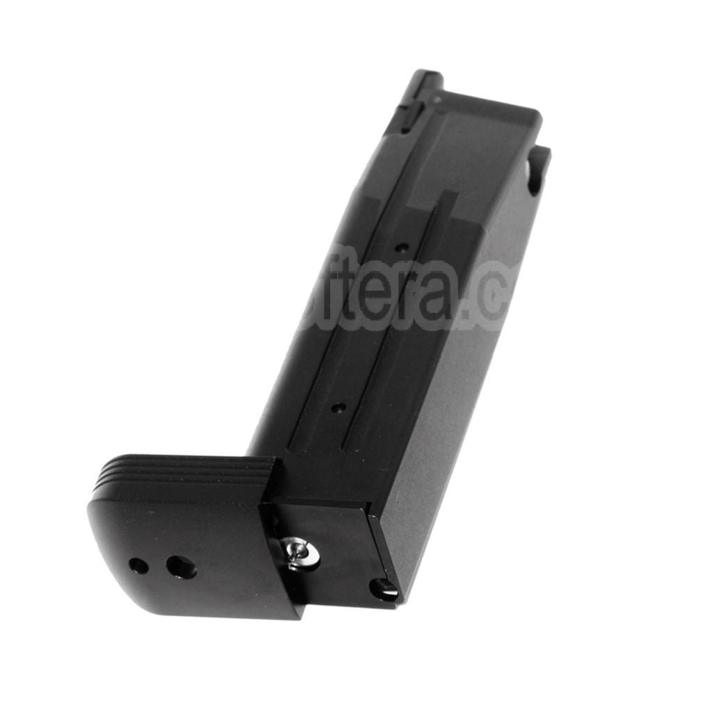 KF Airsoft Léger CNC Aluminium 30 Billes Gaz Chargeur Convient pour Hi-Capa Série GBB Pistolet