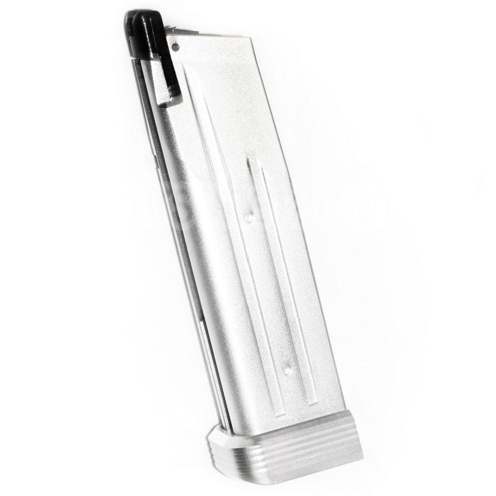 KF Airsoft Léger CNC Aluminium 30 Billes Gaz Chargeur Convient pour Hi-Capa Série GBB Pistolet