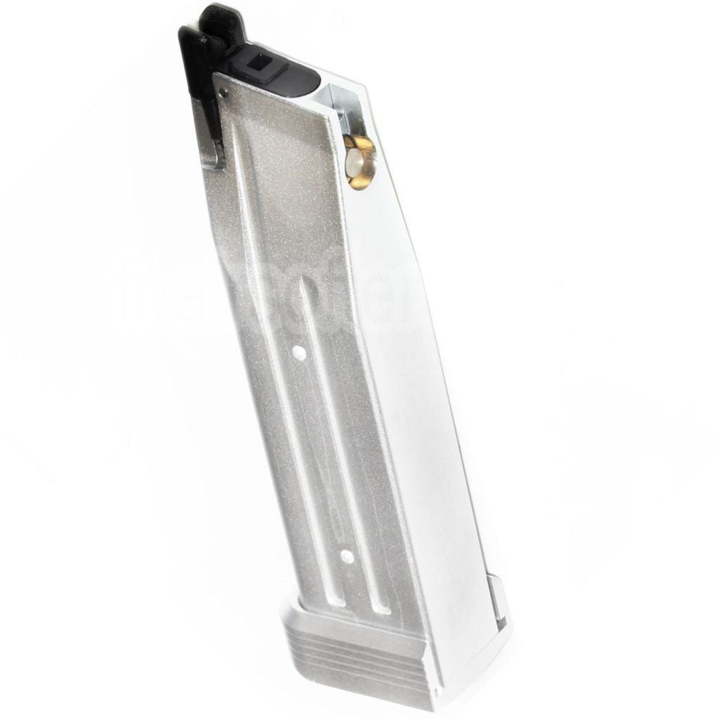KF Airsoft Léger CNC Aluminium 30 Billes Gaz Chargeur Convient pour Hi-Capa Série GBB Pistolet