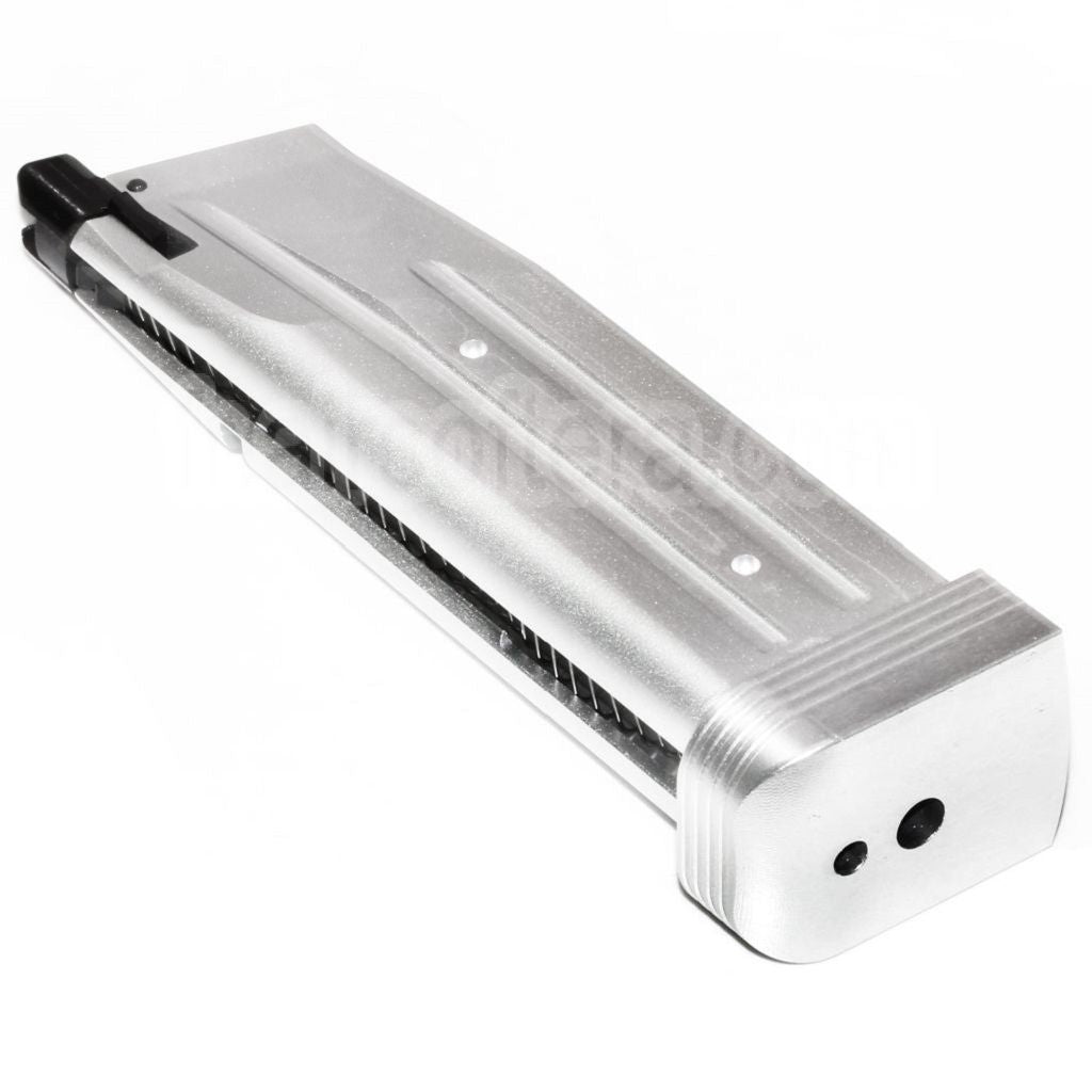 KF Airsoft Léger CNC Aluminium 30 Billes Gaz Chargeur Convient pour Hi-Capa Série GBB Pistolet