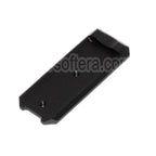 KF Airsoft CNC Aluminium Pistolet Poignée Le Châssis Ensemble Rail Plaque Convient pour Tokyo Marui Hi-Capa Série GBB Pistolet