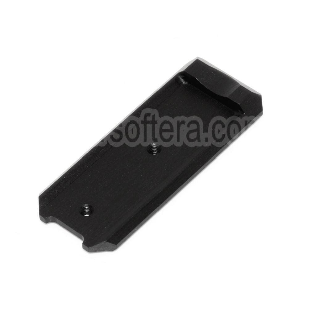 KF Airsoft CNC Aluminium Pistolet Poignée Le Châssis Ensemble Rail Plaque Convient pour Tokyo Marui Hi-Capa Série GBB Pistolet