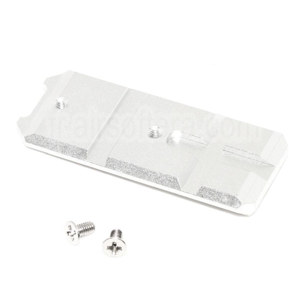 KF Airsoft CNC Aluminium Pistolet Poignée Le Châssis Ensemble Rail Plaque Convient pour Tokyo Marui Hi-Capa Série GBB Pistolet