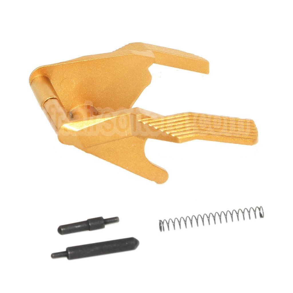 KF Airsoft Aluminium Glissière Verrou Pouce Sûreté Ambi Convient pour Tokyo Marui Hi-Capa GBB Pistolet