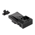 KF Airsoft CNC Acier Guidon Hausse Set Convient pour KJ AW WE Tokyo Marui Hi-Capa Série GBB Pistolet