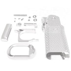 KF Airsoft CNC Aluminium Pistolet Poignée Le Châssis Ensemble Convient pour ARMY ARMAMENT R501 R601 R603 EMG AW WE Tokyo Marui Hi-Capa Série GBB Pistolet