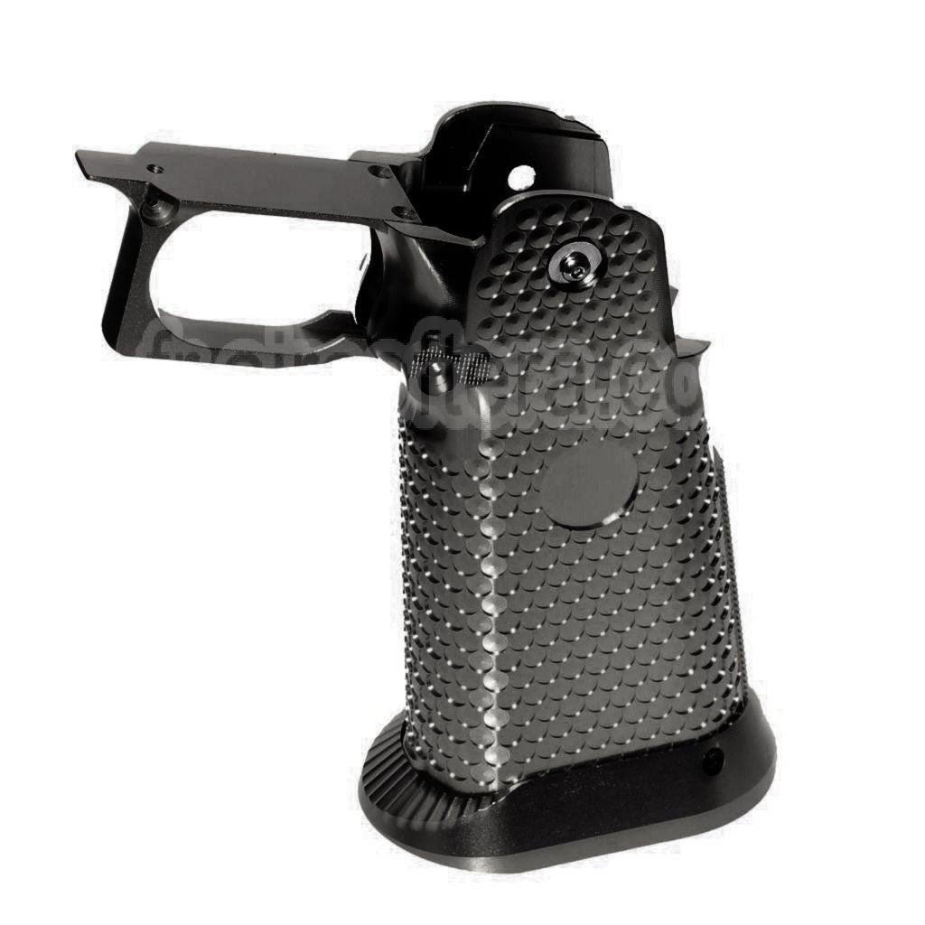 KF Airsoft CNC Aluminium Pistolet Poignée Le Châssis Ensemble Convient pour ARMY ARMAMENT R501 R601 R603 EMG AW WE Tokyo Marui Hi-Capa Série GBB Pistolet