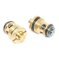 WE (WE-TECH) 2 pièces Sortie Vanne Convient pour Armorer Works AW WE G17 M9 XDM P99 CO2 Série GBB Pistolet Airsoft Chargeur