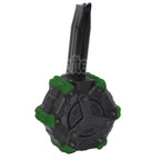 Armorer Works AW Custom 350 Billes Gaz Chargeur adaptatif Tambour Convient pour Hi-Capa GBB Pistolet Airsoft