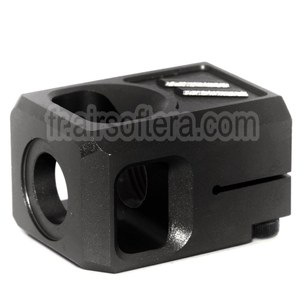 Compensateur en aluminium CNC 5KU V2 -14mm CCW sens antihoraire Convient pour G17 GBB Pistolet Airsoft