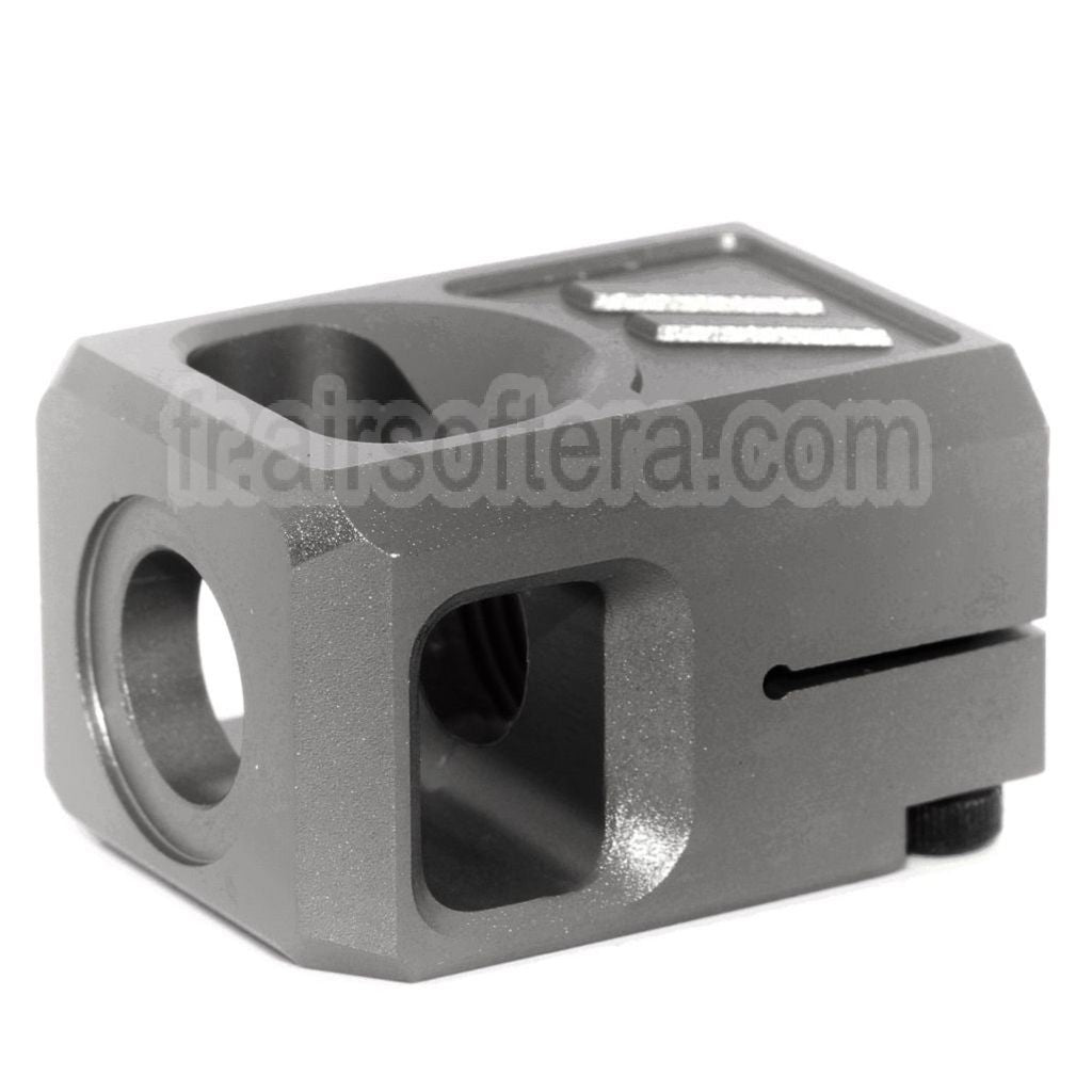Compensateur en aluminium CNC 5KU V2 -14mm CCW sens antihoraire Convient pour G17 GBB Pistolet Airsoft