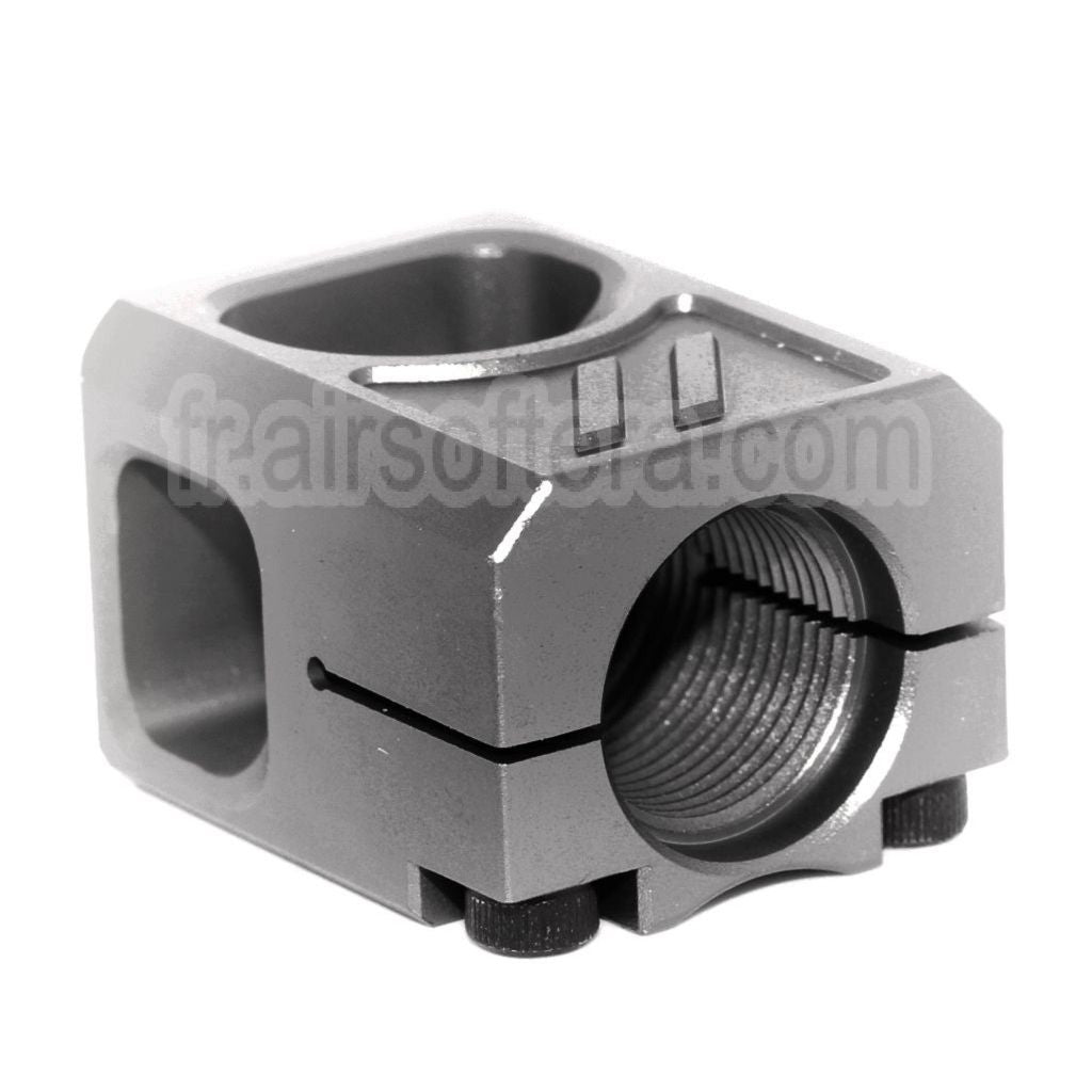 Compensateur en aluminium CNC 5KU V2 -14mm CCW sens antihoraire Convient pour G17 GBB Pistolet Airsoft