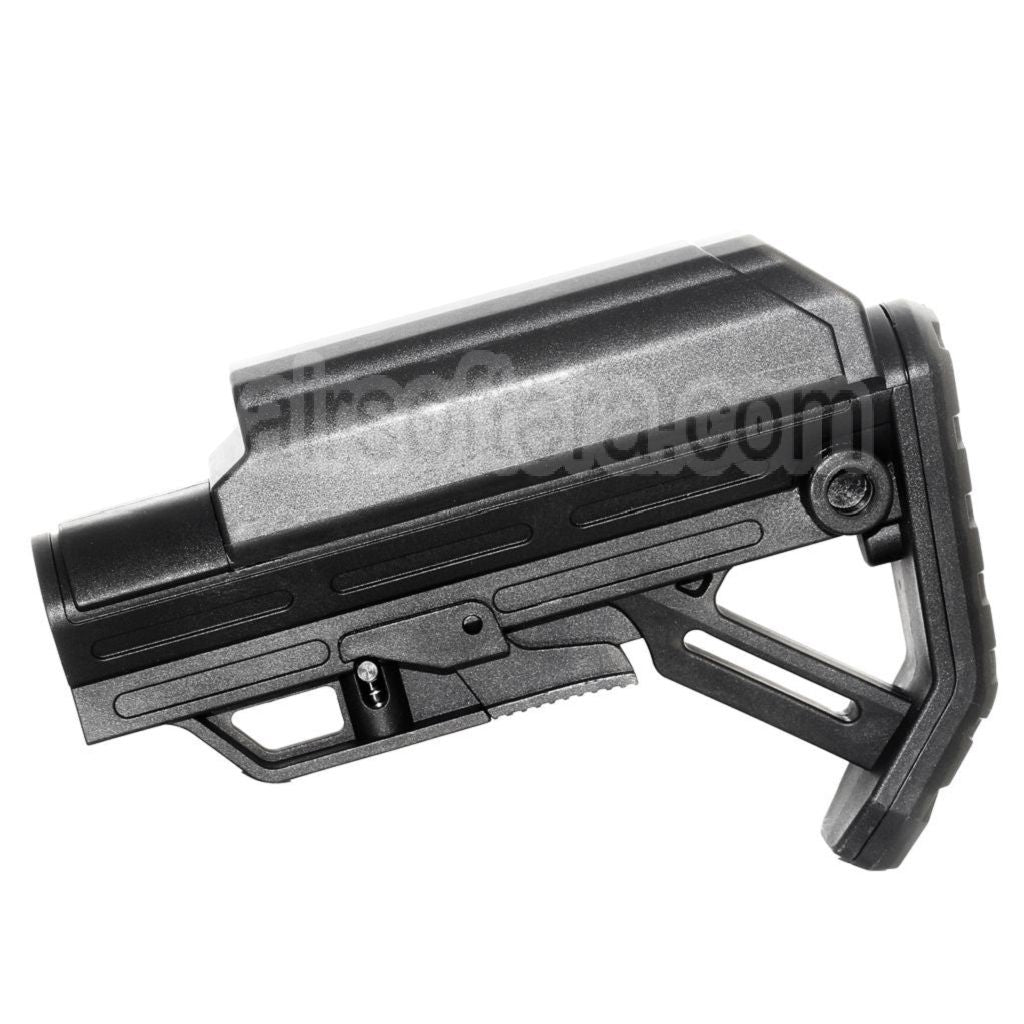 Golden Eagle VIPER Crosse avec Cheek Rest Convient pour M4 M16 Buffer Tube Fusil Airsoft Noir