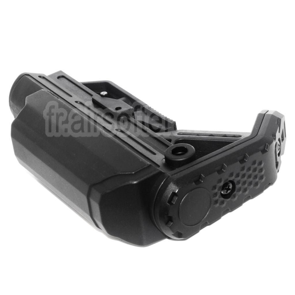 Golden Eagle VIPER Crosse avec Cheek Rest Convient pour M4 M16 Buffer Tube Fusil Airsoft Noir