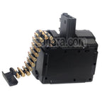 Golden Eagle 2600 Billes Électrique Chargeur Tambour Convient pour Golden Eagle FightLite MCR LMG M4 Série AEG Fusil Airsoft Noir