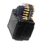 Golden Eagle 2600 Billes Électrique Chargeur Tambour Convient pour Golden Eagle FightLite MCR LMG M4 Série AEG Fusil Airsoft Noir