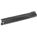 Golden Eagle 390mm Aluminum Free Float Keymod RAS Rail de Garde-Main Convient pour Golden Eagle 3202 M200 Sniper Fusil Airsoft Noir