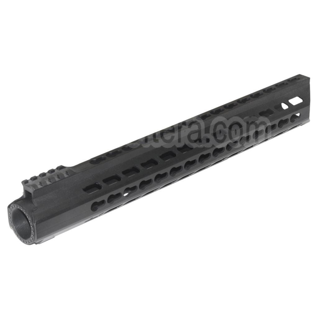 Golden Eagle 390mm Aluminum Free Float Keymod RAS Rail de Garde-Main Convient pour Golden Eagle 3202 M200 Sniper Fusil Airsoft Noir