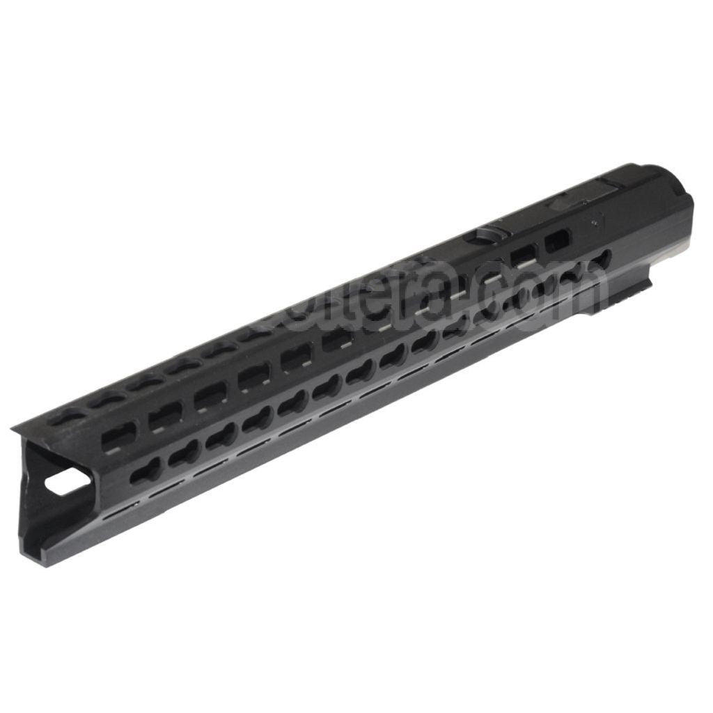 Golden Eagle 390mm Aluminum Free Float Keymod RAS Rail de Garde-Main Convient pour Golden Eagle 3202 M200 Sniper Fusil Airsoft Noir