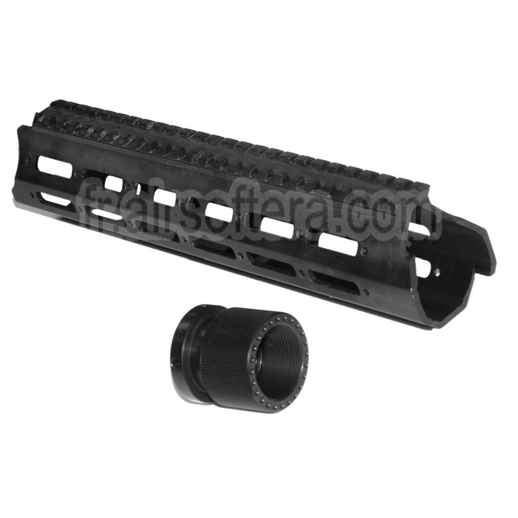 Golden Eagle 290mm Aluminum Free Float M-LOK RAS Rail de Garde-Main Convient pour Golden Eagle 3203 M200 Sniper Fusil Airsoft Noir