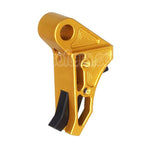 Gâchette en aluminium CNC 5KU EX Style, adaptée pour WE Tokyo Marui G17 G19 G34 série GBB Pistolet Airsoft