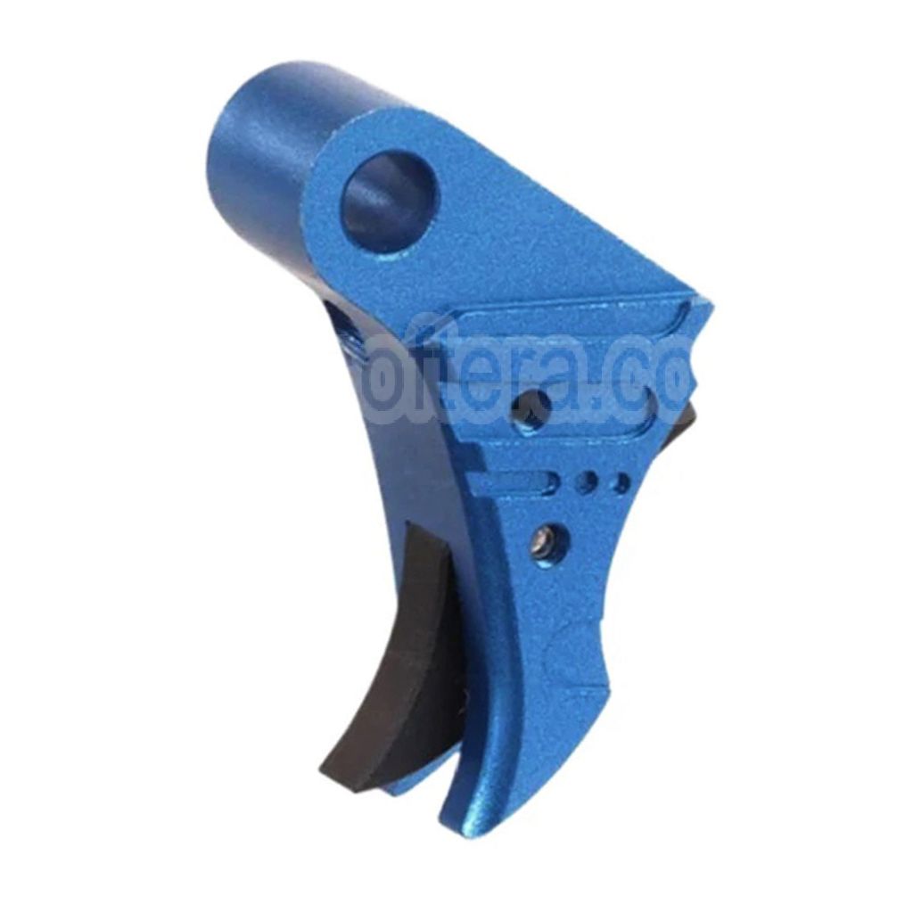 Gâchette en aluminium CNC de Style 5KU SSVI, adaptée pour WE Tokyo Marui G17 G19 G34 série GBB Pistolet Airsoft