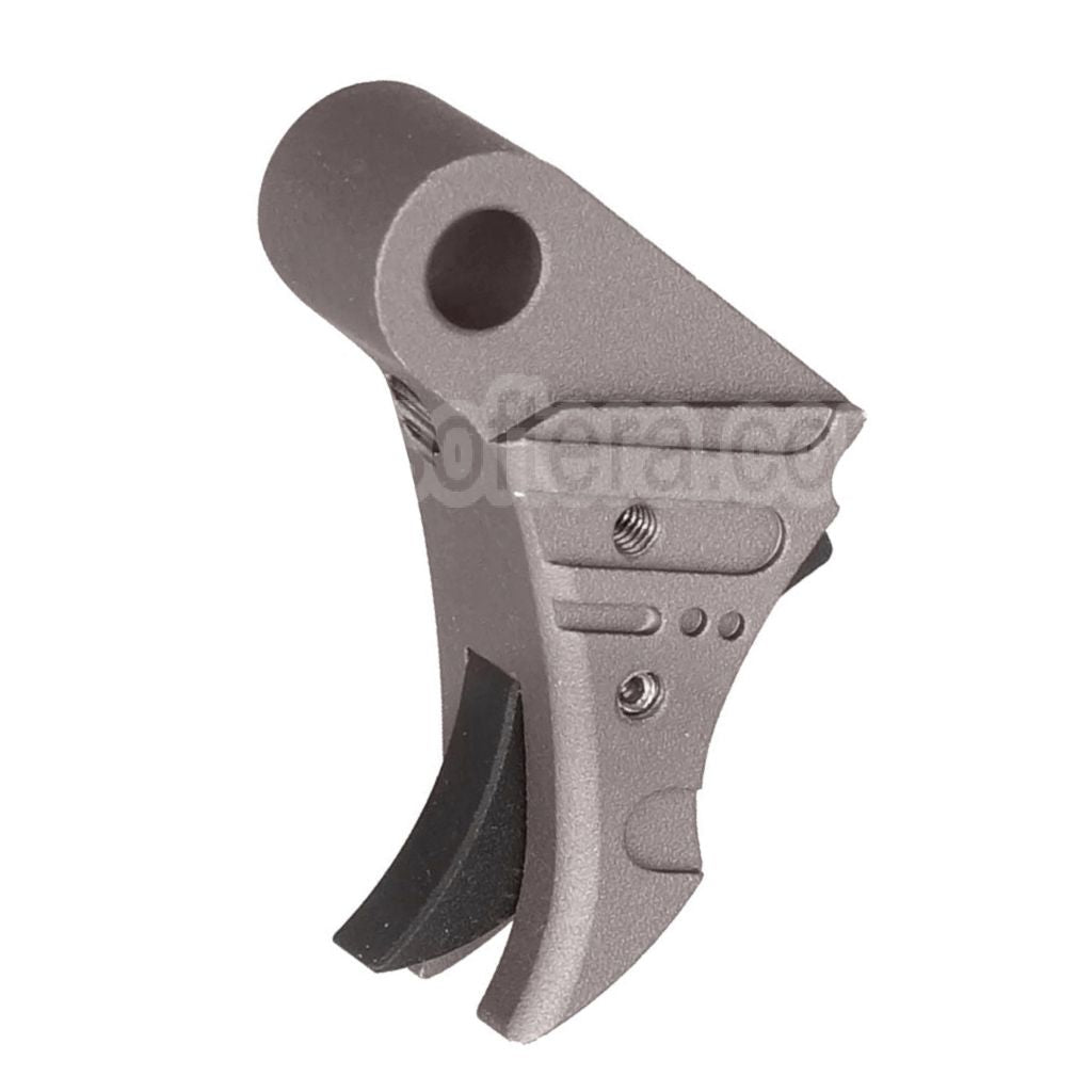 Gâchette en aluminium CNC de Style 5KU SSVI, adaptée pour WE Tokyo Marui G17 G19 G34 série GBB Pistolet Airsoft
