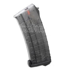 PTS 155 Billes TPM-AK Mid-Cap Chargeur Convient pour AK Série AEG Fusil Airsoft Translucent Noir